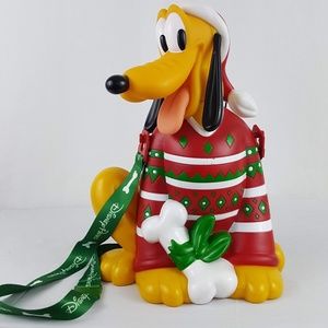 Disney World 2018 Holiday Pluto Popcorn Bucket